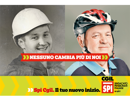 SPI CGIL nessunocambiapiudinoi Redesign Agenzia Comunicazione Bologna