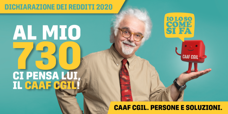 Redesign Agenzia Comunicazione CAAF Emilia-Romagna 2020