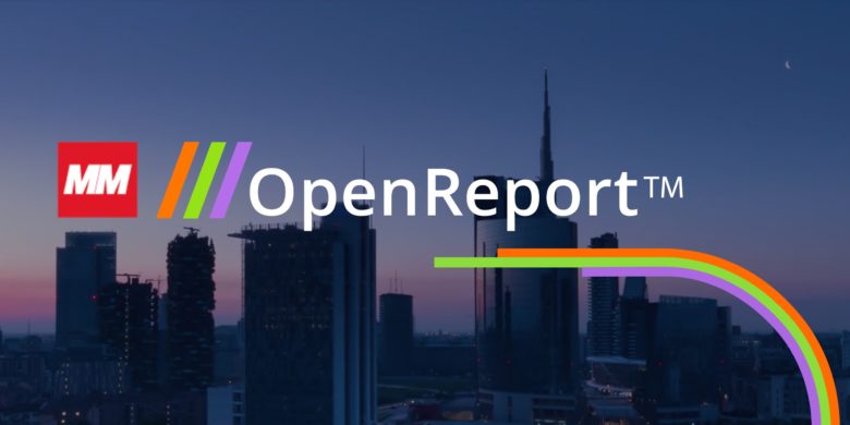 OpenReport di MM realizzato da Redesign Agenzia Comunicazione Bologna